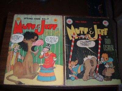 Mutt and Jeff 12 144   lot of 34 comic books  