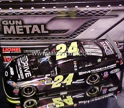 RARE 2011 Jeff Gordon #24 AARP DTEH Platinum Gunmetal Nascar Diecast 1 