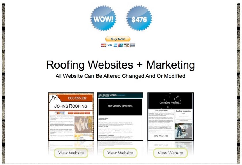 Roofing Websites  Roofing SEO  Roofing Contractor Marketing  