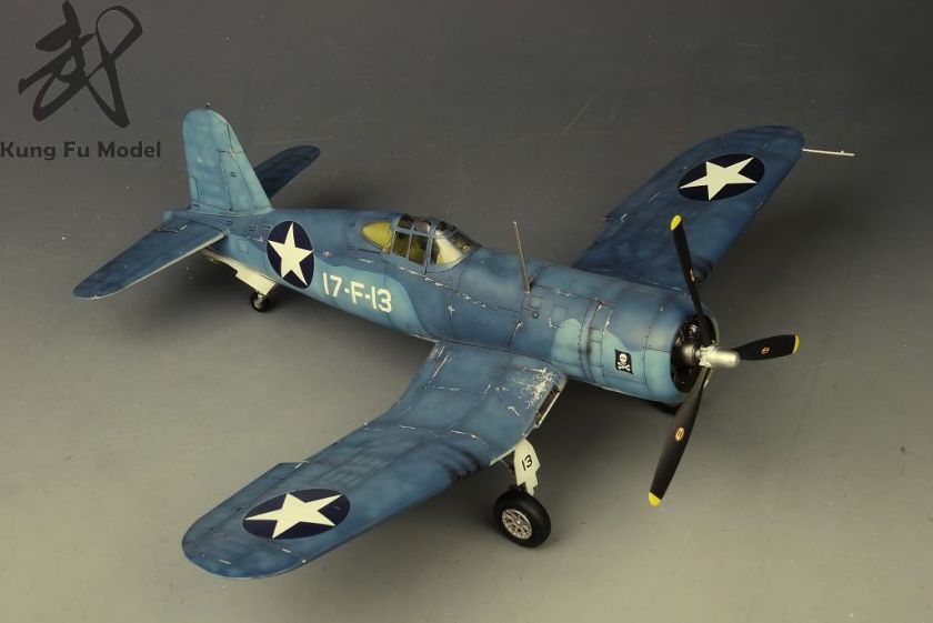 BUILT 148 F4U 1 VF 17 Aboard USS Bunker Hill(Order)  