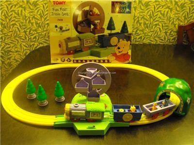 Tomy Tomica Thomas Winnie the Pooh Fun Fair Train Set  