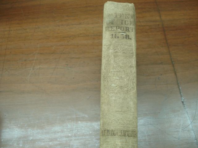 Report of Commissioner of Patents for the Year 1858,Agriculture,Illust 