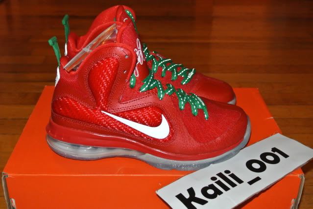 Nike Air Zoom Lebron 9 (GS) Christmas X mas South Beach BHM 8 All Star 