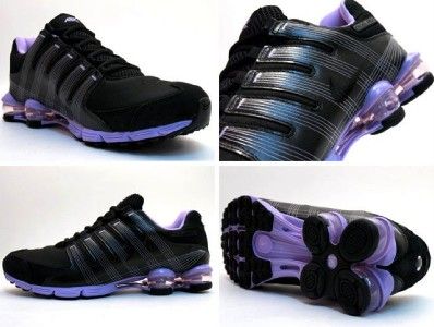 NIKE AIR SHOX NZ 2.0 SL AIR ATTACK BLACK / PURPLE SIZE  