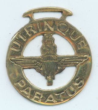 PARACHUTE REGIMENT Horse brass  