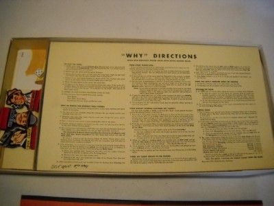 VTG 1958 ALFRED HITCHCOCK MYSTERY GAME PARTS  