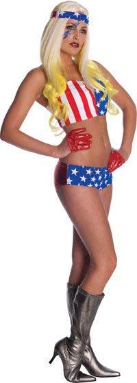 LADY GAGA AMERICAN FLAG COSTUME