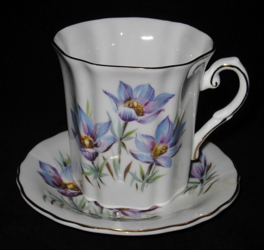 Royal Grafton MANITOBA CROCUS Mug & Saucer Set  