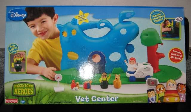 DISNEY HIGGLYTOWN HEROES VET CENTER HIGGLY TOWN PLAYSET  