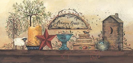 Amazing Grace Shelf Gail Eads Framed Or Unframed Picture Print Art 