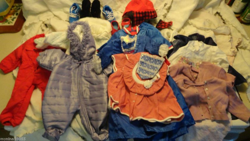 American Girl & Pleasant Co Outfits Snowsuits Dresses & Shoes NICE 