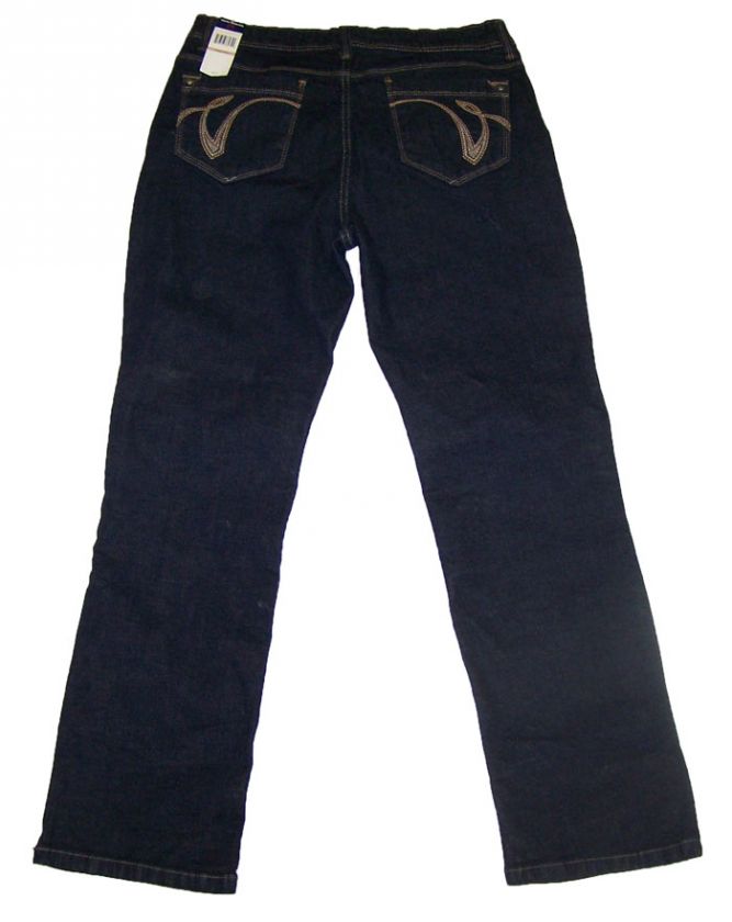 Gloria Vanderbilt Perfect Fit Linda Jeans Rinse NWT*  