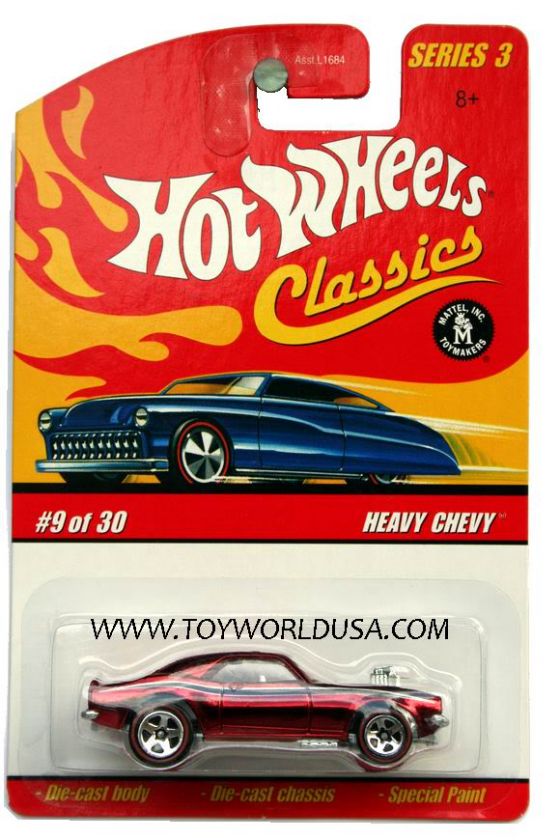 Collector # 9 Vehicle Name Heavy Chevy Series 3 Overall Condition 