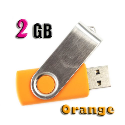 New lot x3 2GB USB 2.0 flash drive memory multi Color 2gb 2 years 