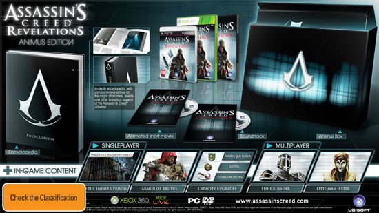 Assassins Creed Revelations Animus Edition PS3 *NEW*  