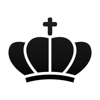   Sticker Royal Crown Chess Queen King Kingdom Serbia ZZ23W  