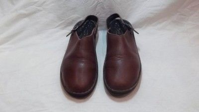 Womens Shoes Josef Seibel Clogs Mary Janes Mules Brown Leather 9 40 