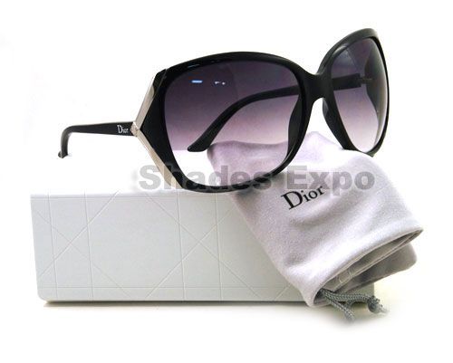 NEW CHRISTIAN DIOR SUNGLASSES CD OPPOSITE 1 BLACK D289C  