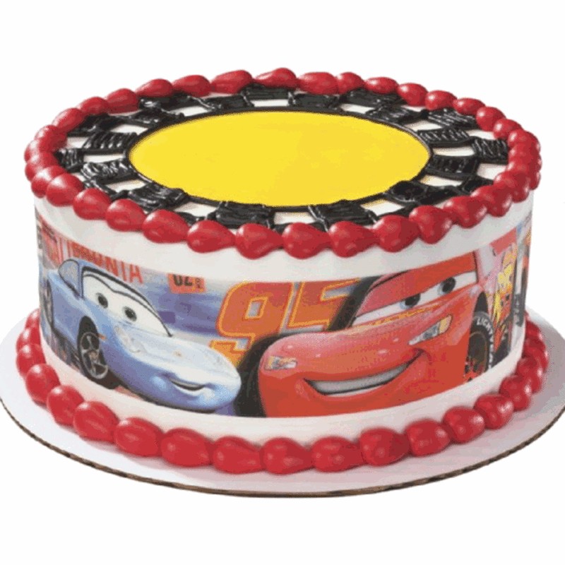 Disney Cars EDIBLE DESIGN PRINT CAKE DECORATION IMAGE  