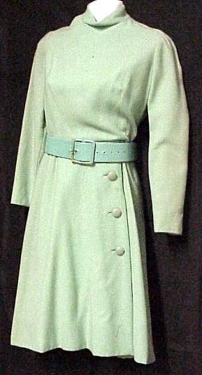 1960s MOD JACKIE O STYLE SHORT CHIC DRESS MOVIE WORN  