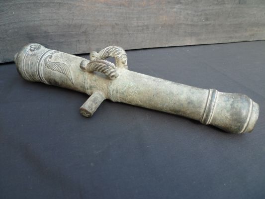   CANNON Brass/Bronze Lantaka Malay Archipelago Brunei Old Weapon  