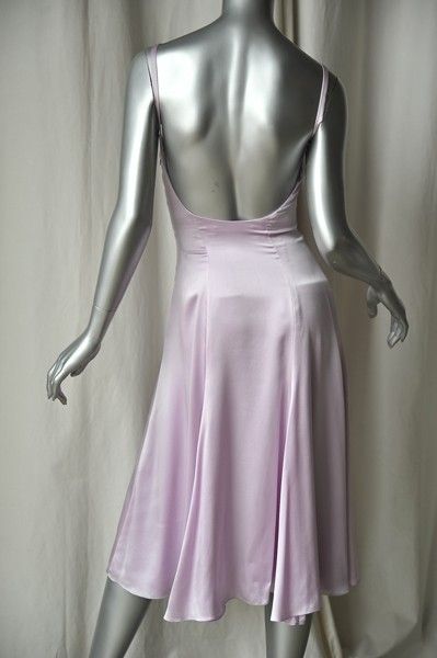 RALPH LAUREN Purple Label SILK Spaghetti Strap Dress XS  