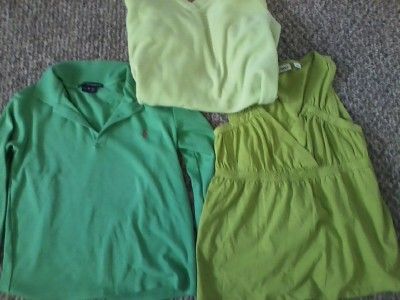 HUGE Juniors S M Clothing Lot 39 Piece Lucky, RL,Hollister, Express 