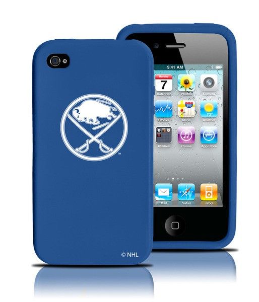 BUFFALO SABRES SILICONE IPHONE 4 COVER CASE SKIN  