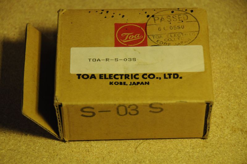 TOA 900 power amp module brand new S 03S tone gen NR  