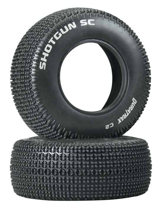 NEW DuraTrax Shotgun SC Tire C2 (2) DTXC3786 NIB 753600237863  