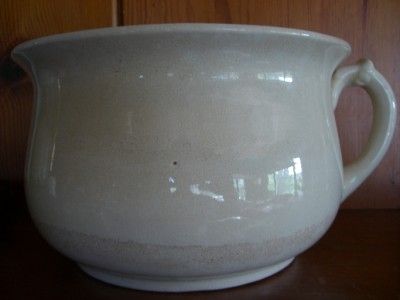 ANTIQUE D.E. McNICHOL CHAMBER POT  