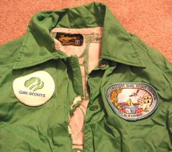 Vintage Lot PCS Girl Scouts Patch Patches on Jacket Unique VTG Nice 