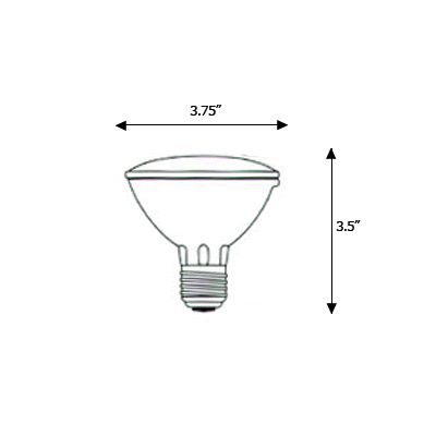 6pcs PAR30 120V 50W 50watt Flood Halogen Light Bulb  