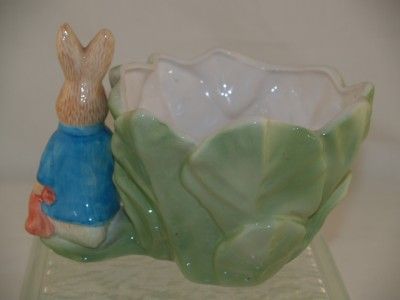 BEATRIX POTTER PETER RABBIT PLANTER  