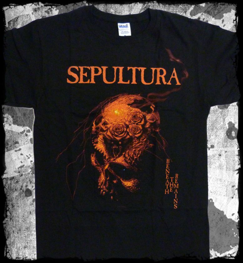 Sepultura   Beneath the Remains   official t shirt  