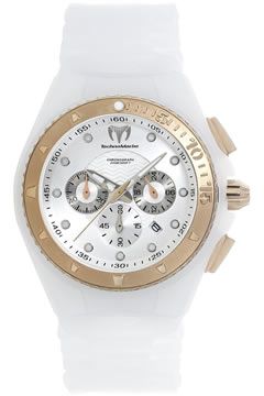 TECHNOMARINE 109043 CHRONO CLEAR GOLD Brand New Fast Shipping  