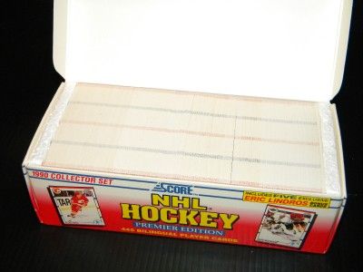 1990 Score NHL Hockey Premier Edition Bilingual Set  