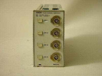 TEKTRONIX 11A34 FOUR CHANNEL AMPLIFIER  