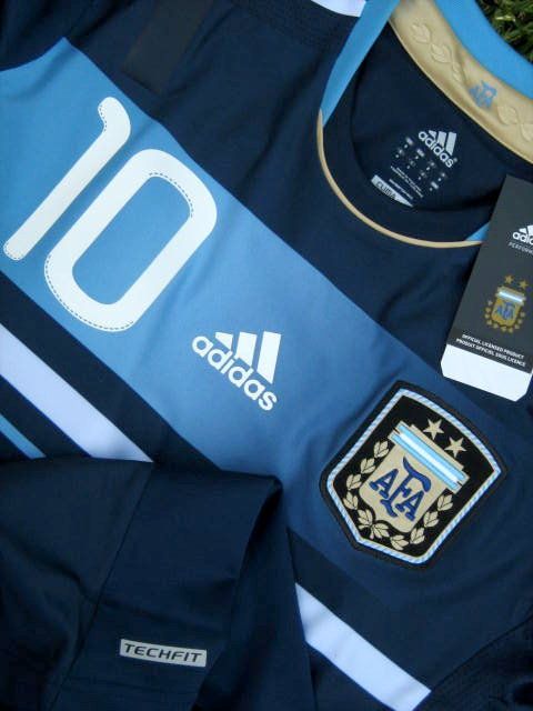 ARGENTINA MESSI TECHFIT AWAY JERSEY 2012     