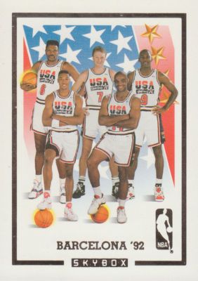   TEAM USA OLYMPIC BARCELONA #NNO MICHAEL JORDAN BIRD MAGIC SP  