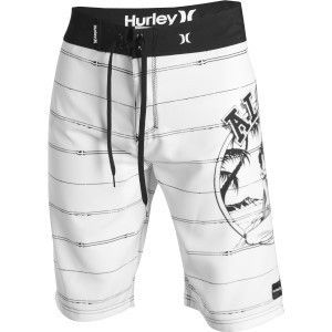 NWT Hurley Griffin Boardshort White Color Waist 30, 31, 32, 33, 34, 36 