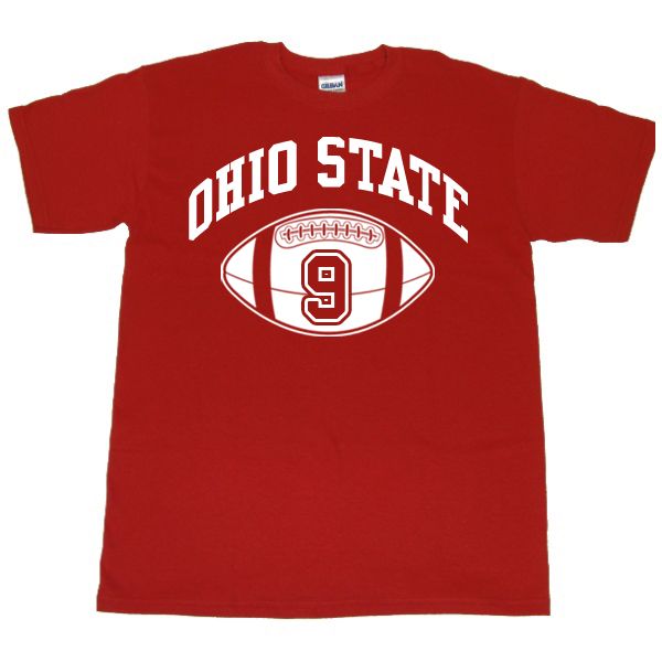 Johnny Utah #9 Ohio State Jersey T Shirt Point Break  