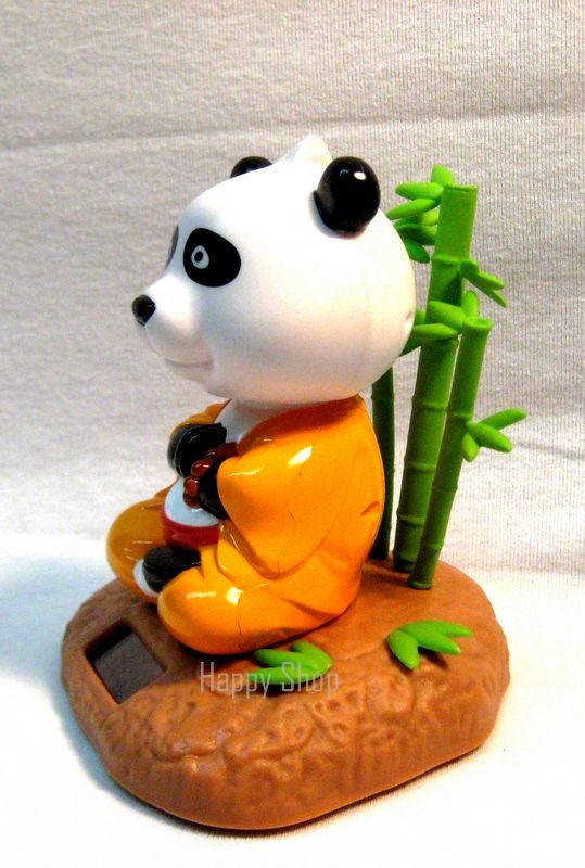 New~~ Kung Fu Panda King Flip Flap Solar Powered  