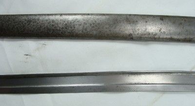 French M 1866 Sword Sabre Bayonet Scabbard  