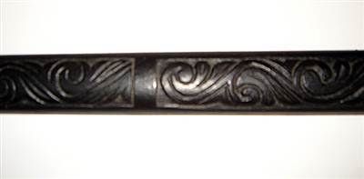 Superb ca1920 Indonesian Kris Sword With Carved Scabbard Must See 