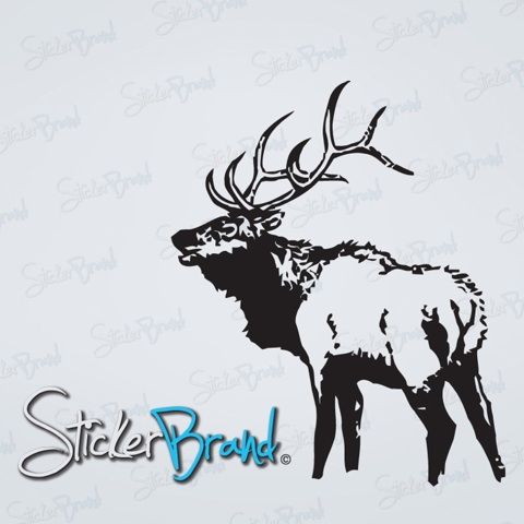 Vinyl Wall Decal Sticker Elk Deer  