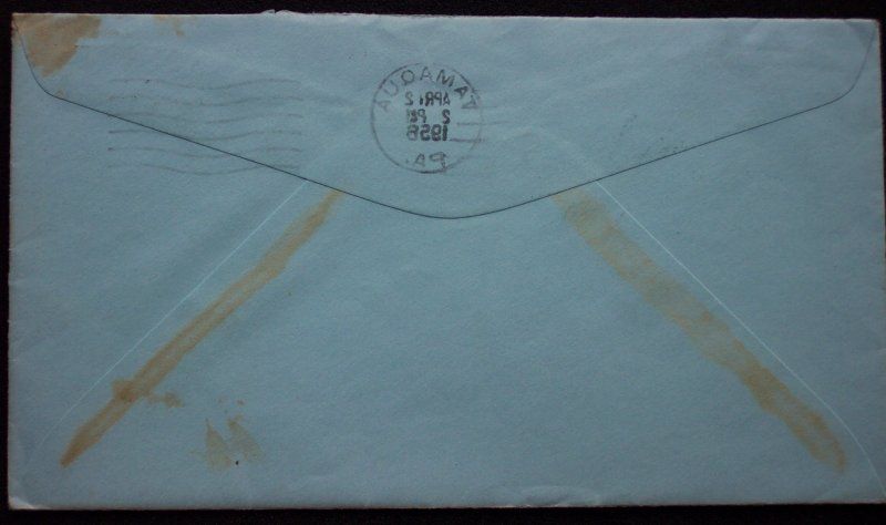 1956 Postal History Storch Postage Stamps Tamaqua PA  