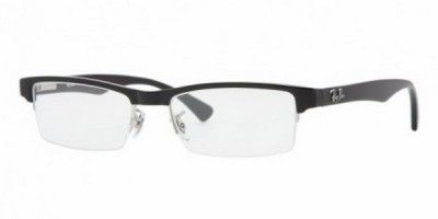 RAYBAN RX 7012 2000 SHINY BLACK 53mm MENS OPTICAL FRAME  