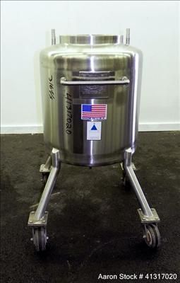 Used  Precision Stainless Pressure Tank, 26 Gallon (100  