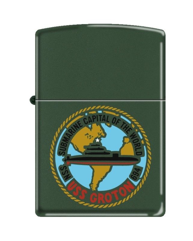 ZIPPO USS GROTON SSN 694 MINT IN BOX  